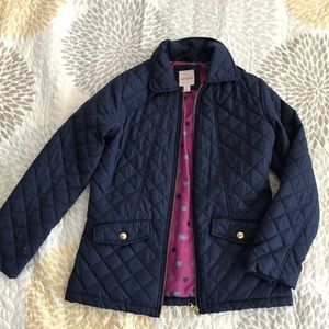 Navy Blue puffy jacket
